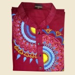 Hand-painted premium khadi Panjabi SL-216